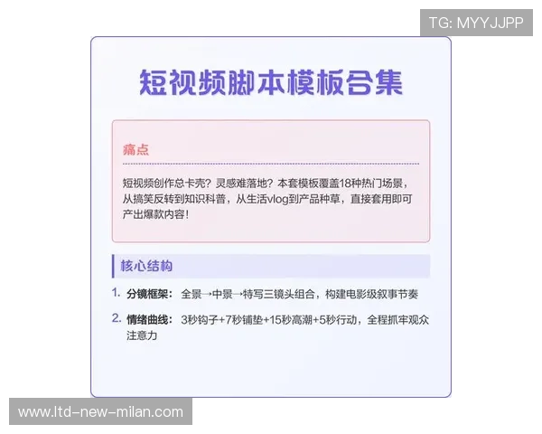 体育短视频创意脚本示例:训练教程篇 体育短视频创意脚本示例:训练教程篇